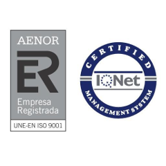 Certificació del sistema de gestió de la qualitat ISO 9001:2015, per part d’AENOR